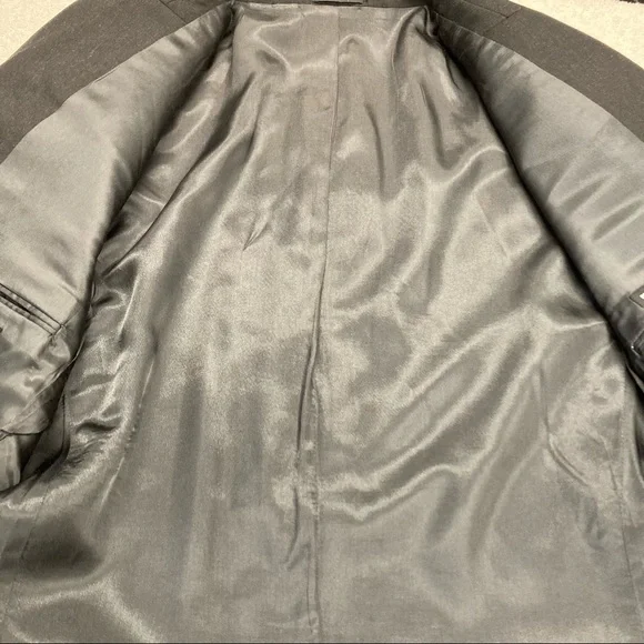 Jones New York Black Wool Suit Jacket 40R - Picture 6 of 6